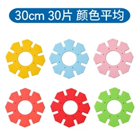 Очень большой, 30см, со снежинками, 30 штук