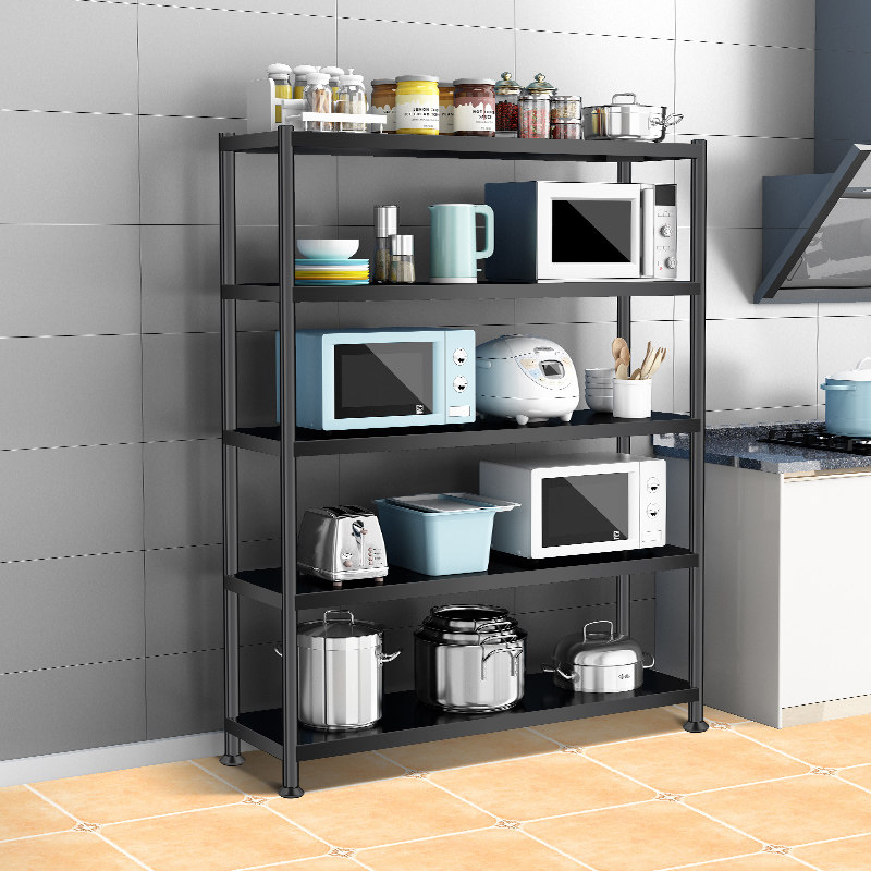 Kitchen Oven Rack Shelf MICROWAVE OVEN GROUND FLOOR TYPE MULTILAYER CONTAINING FLOOR SHELF LIVING ROOM HOME RELEASE SHELVING SHELF