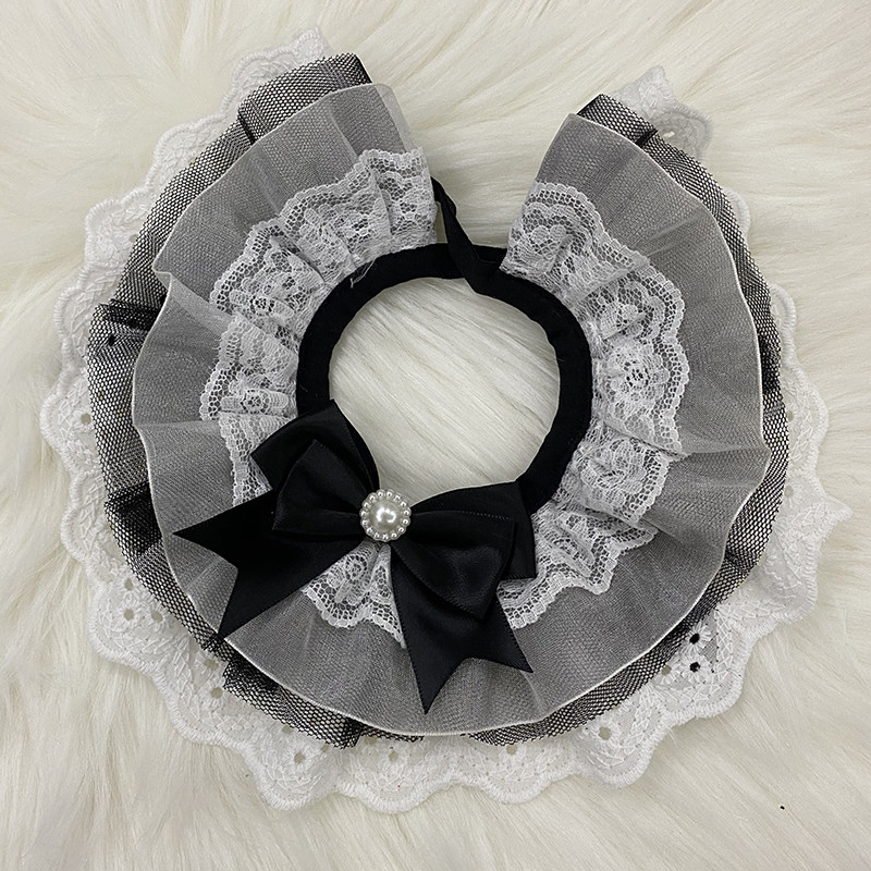 Dogs, cats, bibs, pet bibs, English short blue and white puppet Teddy Corgi Bear photo props