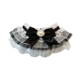 Забор для домашних животных, кошки, собаки, водяные полотенца, кружево воротник, марионеточный синий и белый, британский короткий плюшевый кордиби