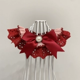 Кружевной шарф, нагрудник, милый слюнявчик, галстук-бабочка, аксессуар