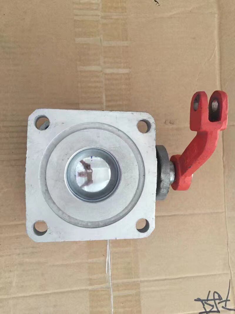 Cheng Liwei Chuwon Synergy East Positive China Joint Sprinkler Oil Tanker Cylinder Type Pneumatic Ball Valve Bending Handle DN50 Ball Valve