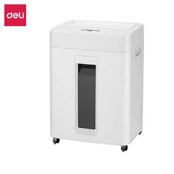 Deli 9920 Paper Shredder Commercial Electric Office Paper Shredder Document Shredding Machine High Power Level 4 Security