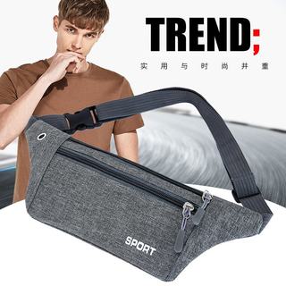 Oxford cloth unisex multi-layered running waist bag