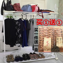 Coat rack hanger Floor-to-ceiling hanger Coat rack Floor-to-ceiling hanger Floor-to-ceiling bedroom hanger Fashion creative wrought iron