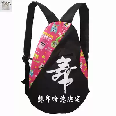 Children's dance bag women's dance bag backpack candy-colored shoulder bag children's dance bag dance supplies can be printed