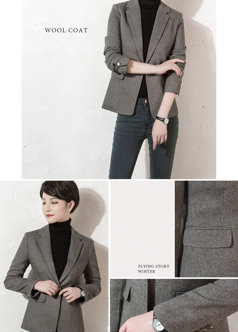 Veste pour femme      en Laine - Ref 3220034 Image 11