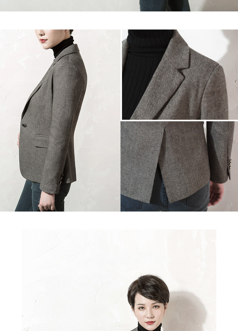 Veste pour femme      en Laine - Ref 3220034 Image 10