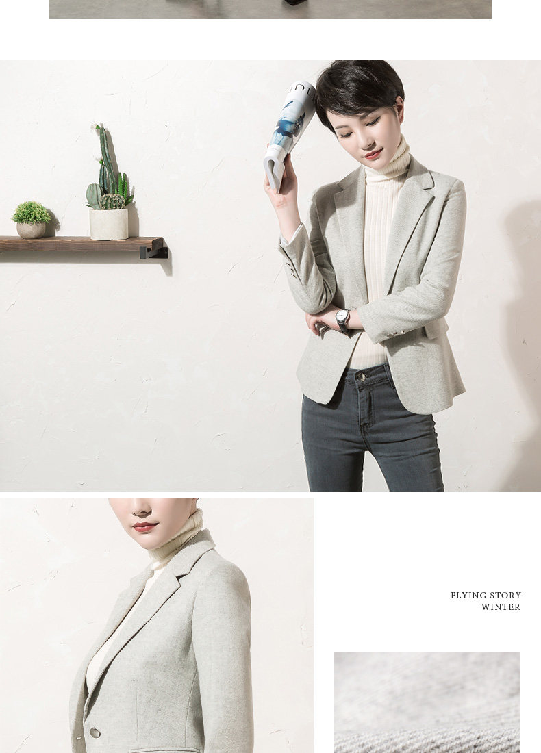 Veste pour femme      en Laine - Ref 3220034 Image 34