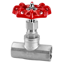 304 stainless steel stop valve 4 minutes 6 minutes 1 inch internal thread threaded valve DN15 20 25 water pipe switch