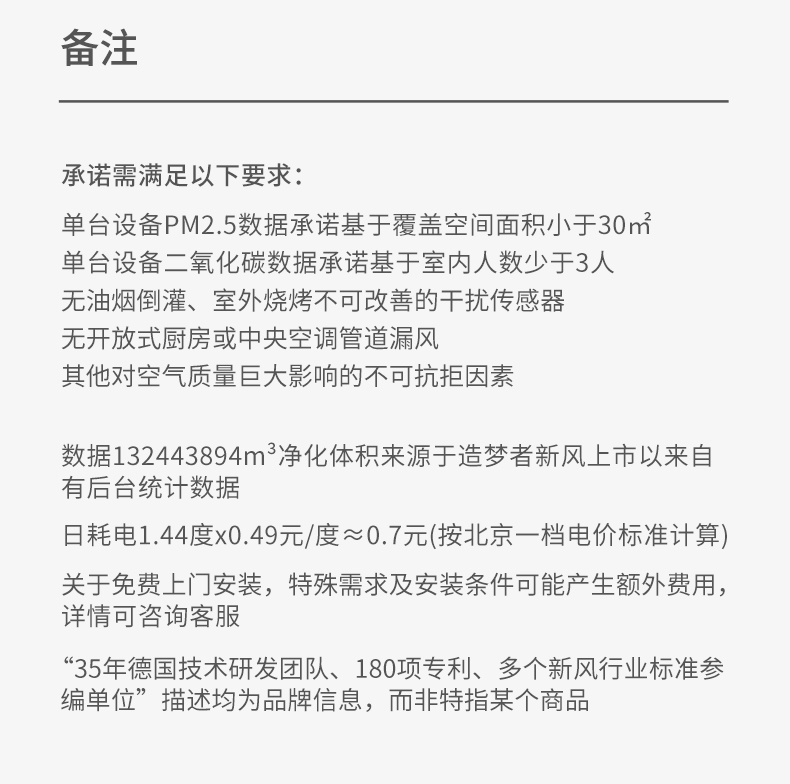 小米旗下 造梦者 Dreammaker 负离子新风机 除醛净化 图29