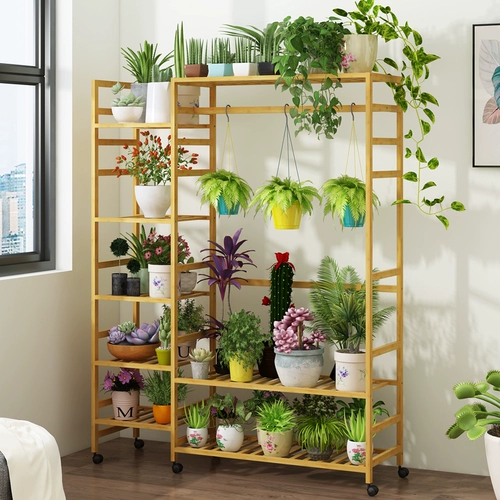 Шкаф на нанчжу -тип цветочных каркасных наборов многослойных слоев для увеличения внутренней балконы гостиной гостиная зеленый укроп