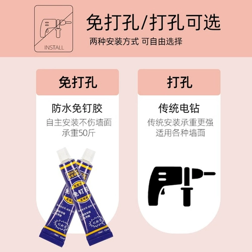 Зеркальное зеркало в ванной на стене самостоятельно без удара, настенные настенные зеркало в ванной комнате