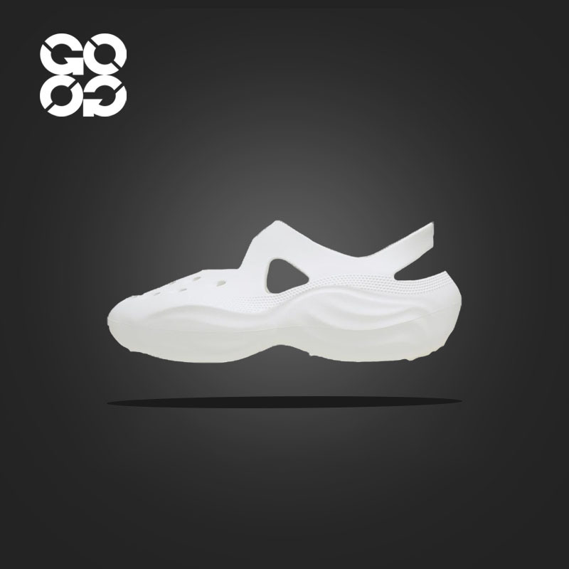 Crocs Diffuser Collaboration Trendy Avant-Garde Thick-Soled Clogs 209552-100 Size 39-40 Crocs Diffuser Collaboration Trendy Avant-Garde Thick-Soled Clogs 209552-100 Size 39-40