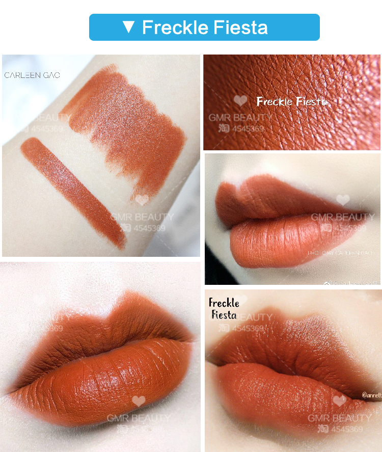 GMR Fenty Beauty rayhana son môi son môi tàn nhang fiesta spank a37 black rouge