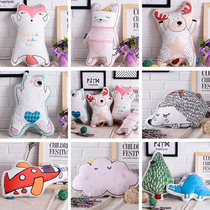 Cartoon cute personality pillow Office home decoration modeling pillow Girl creative birthday gift baby pillow