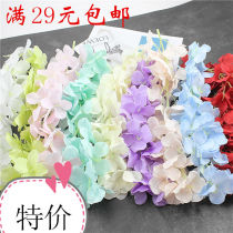 33 head simulation hydrangea wedding decoration flower bride headdress Garland material photography shooting props flower wall decoration
