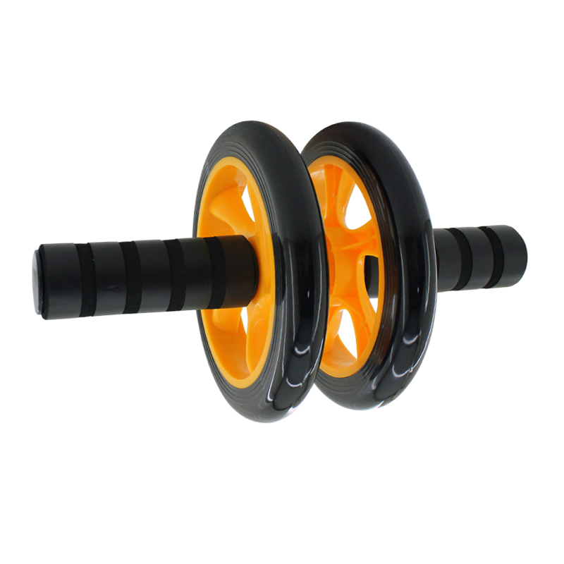 Abdominal Wheel Exercise Abdominal Muscle Double Wheel Fitness Wheel Rolling Abdominal Wheel Exercise Machine Fitness Equipment