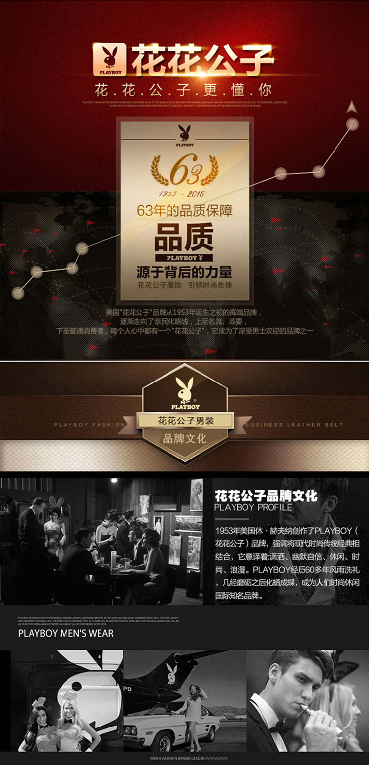 花公子秋冬羊绒毛呢大衣男中老年中长款风衣爸爸装羊毛尼子外套详情2