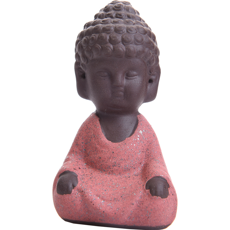 JiaXin see colour sand spoil the young monk kung fu tea set creative manual ceramic tea to keep playing tea tea accessories small place