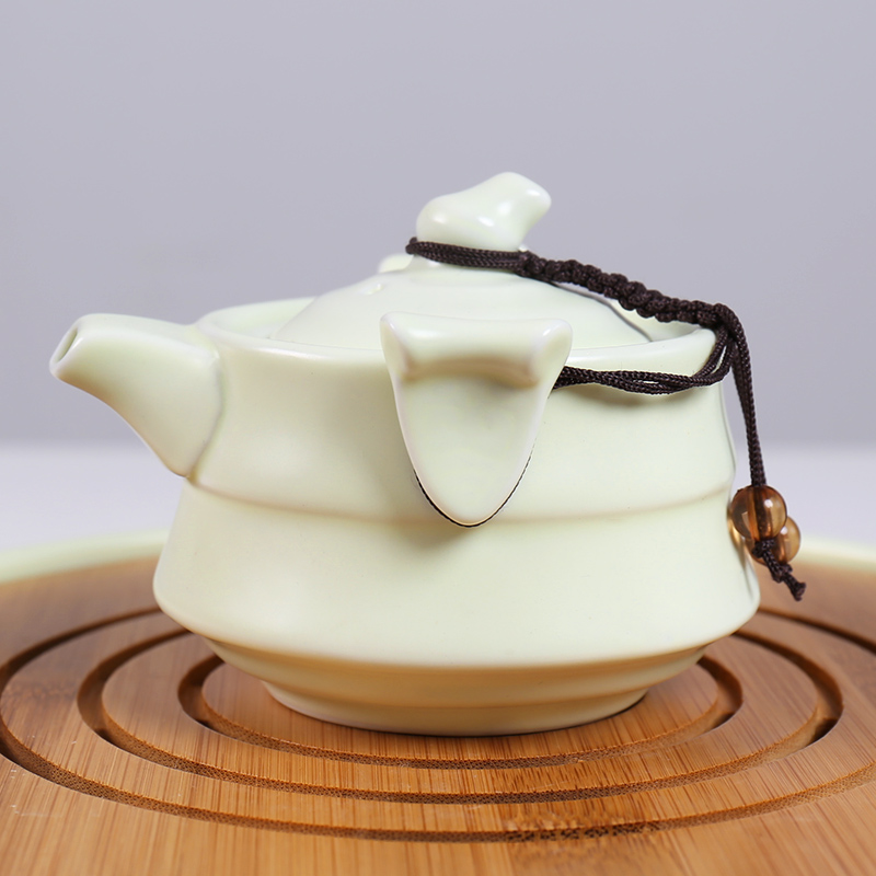 JiaXin up ceramic kung fu tea tea set rings tea tray dried bamboo mercifully tea set tea service