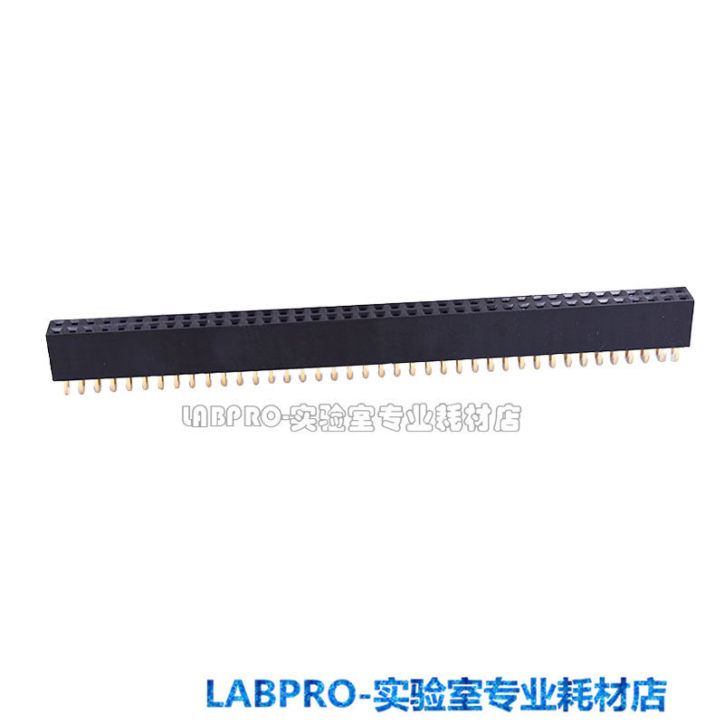 台湾正凌精工 Nextron 2*40P双排母插座 镀金 2.54 方座方孔 排座