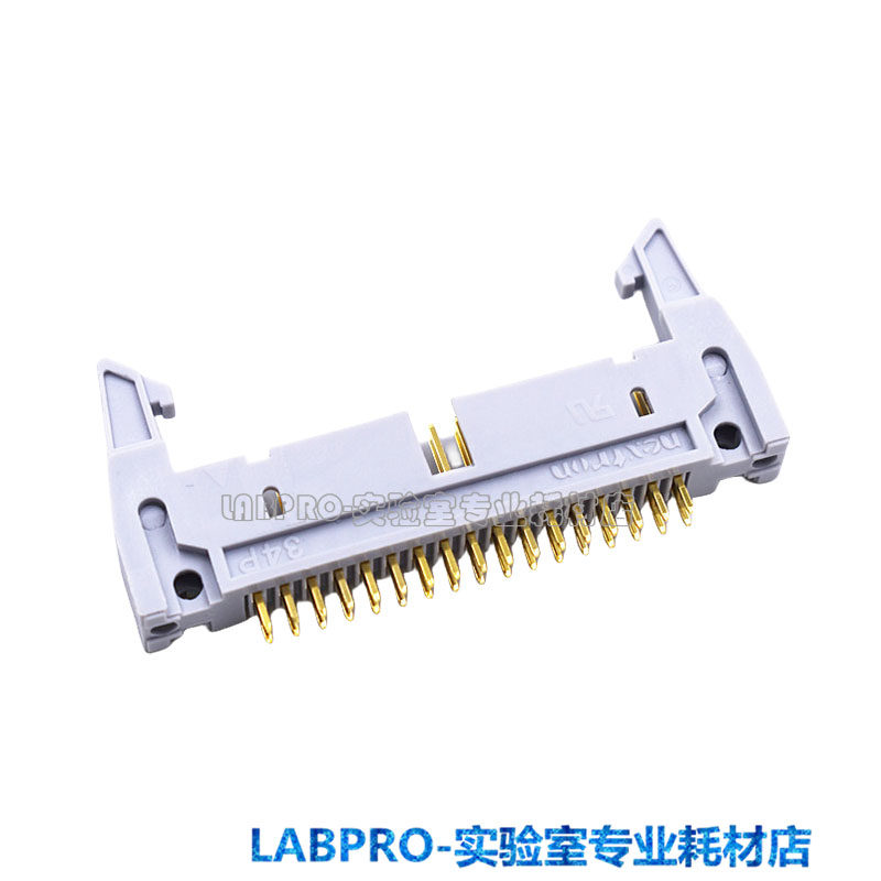 台湾正凌精工Nextron DC2-34P直针 镀金3U卡钩牛角插座 原装直销