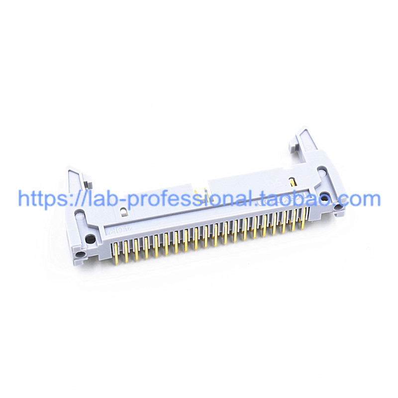 台湾正凌精工Nextron DC2-40P弯针 镀金3U卡钩牛角插座 原装直销