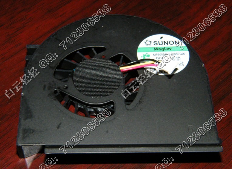 New original dress DELL N5110 M5110 M511R M511R fan three-line 4-hole flat head