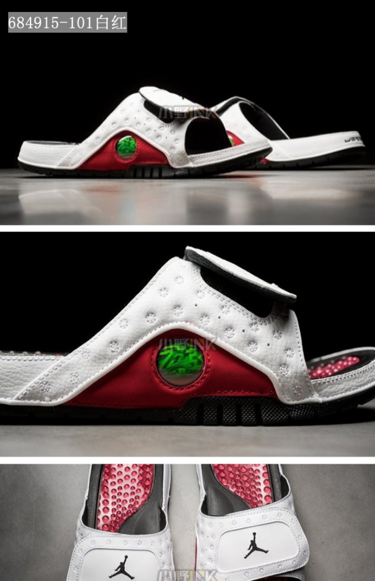 Ono INK AIR JORDAN 13 Xu hướng thể thao Dép 684915-001-011-022-025 dép mickey