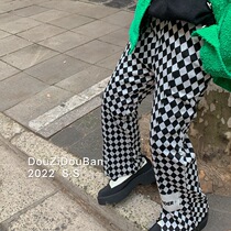 South Korea Childlike Girls Loose Pants Broadlegged Pants 2022 New Spring CUHK Kids Casual Pants Horn Long Pants