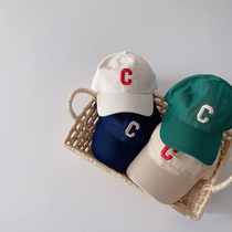 Childrens hat Spring fall girl Duck Tongue Cap Baby Big Boy Boy Baseball Cap Sunscreen Sunhat Tide Child C
