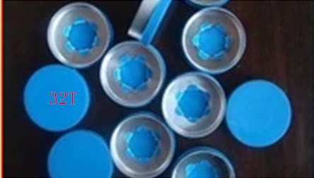 32T type rubber plug assorted aluminum plastic cover 32 mouth large bottle opening chemical experiment with combined cover Tianjin-Hebei whole box