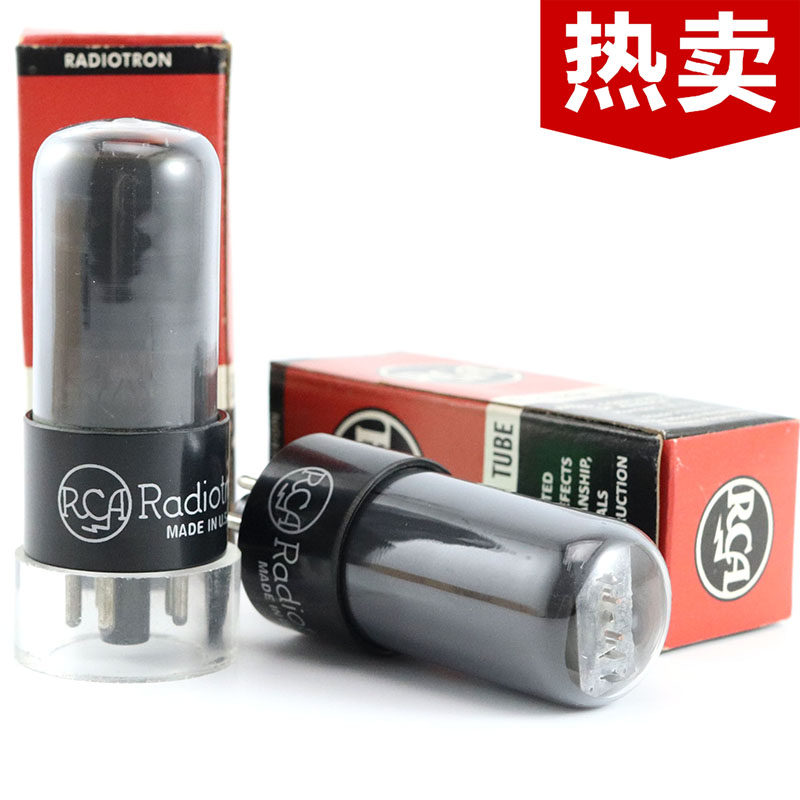 Selection of paired brand new American original box RCA 6V6GT 6K6 6K6 6F6 6P6P with two sides ring 6v6 electronic tube