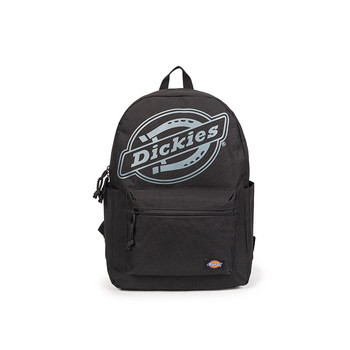 Dickies classic logo backpack, college student school bag, computer bag, same style casual sports backpack for men and women