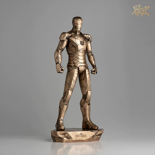 铜师傅 Marvel подлинная модель «Железный человек mk42» бронзовый выпуск (прекращенная)