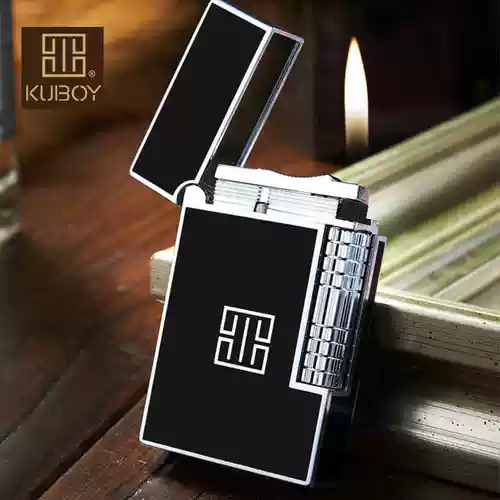 Kuwanglang Sound Ligher Black Golden Platform Free Word Ultra -Thin Classic Style влиятельного огня