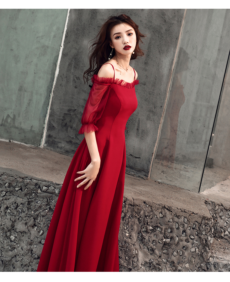 Robe du soir manche bouffante - Ref 3213100 Image 20