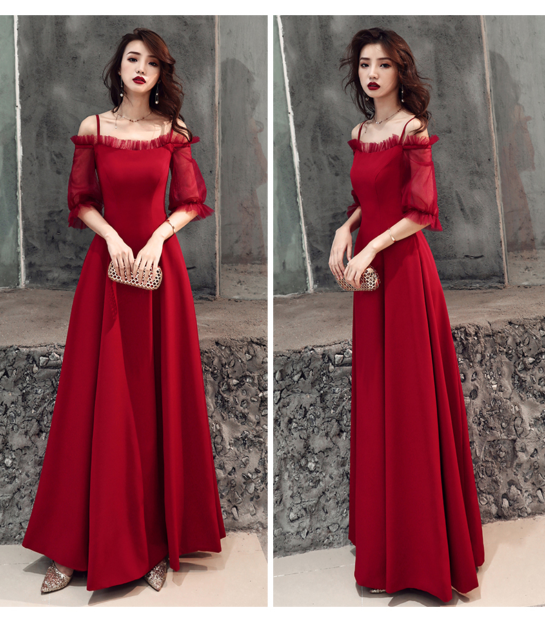 Robe du soir manche bouffante - Ref 3213100 Image 21