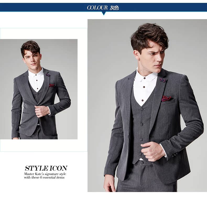 Costume homme en polyester pour automne - Ref 1577108 Image 19
