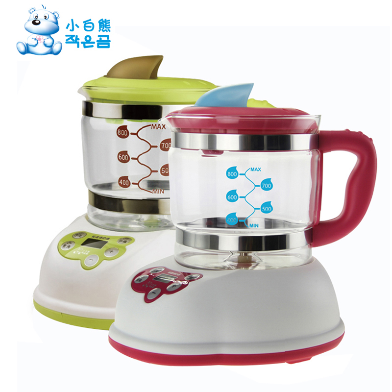 【全国包邮】小白熊微电脑智能液晶恒温调奶器冲奶800ml HL-0687