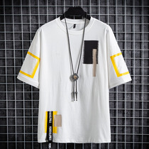 Boys half-sleeve tide 12 middle-aged children 13 loose tops 14 primary school students 15-year-old short-sleeved T-shirt foreign-child Mens thin