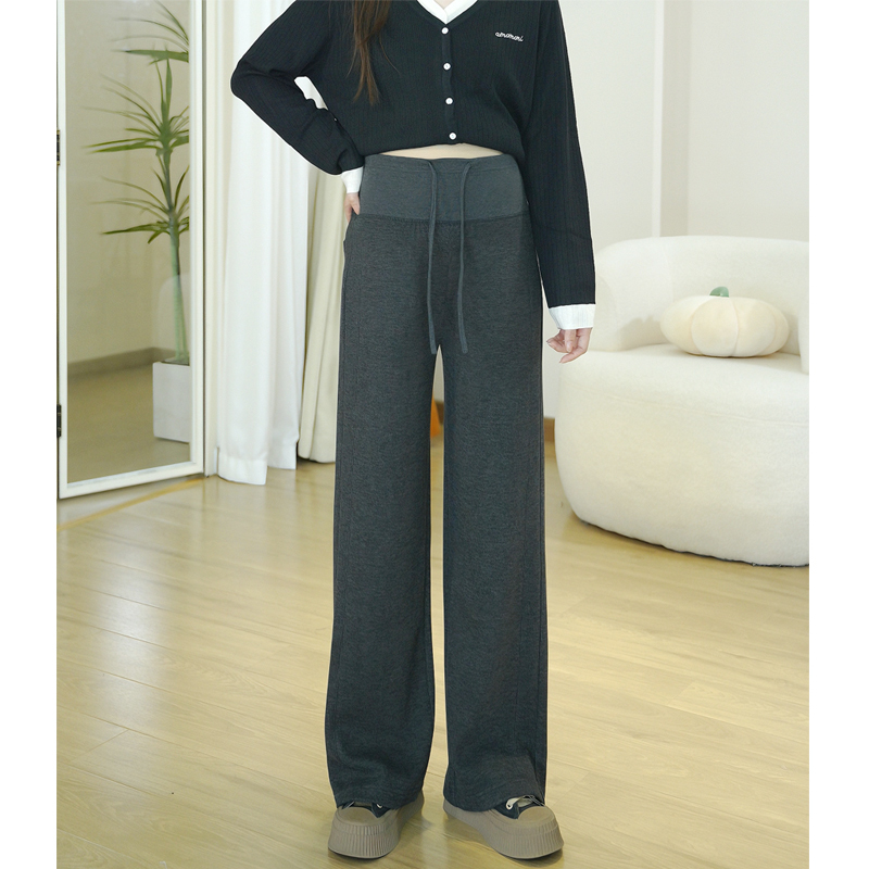 Soft and Glutinous Acetate Wool | Maternity Pants for Autumn and Winter, Thick Narrow Straight-Leg Wide-Leg Pants, Fashionable Drawstring Belly-Supporting Pants Soft and Glutinous Acetate Wool | Maternity Pants for Autumn and Winter, Thick Narrow Straight-Leg Wide-Leg Pants, Fashionable Drawstring Belly-Supporting Pants