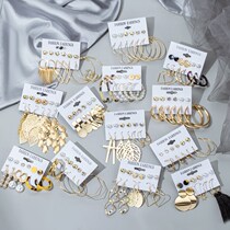 Earrings Earring Earings Women hoop Pearl Golden Silver For