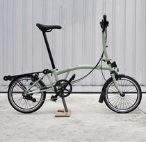 Brand new 24 brompton small cloth matcha green British original folding bicycle Cline