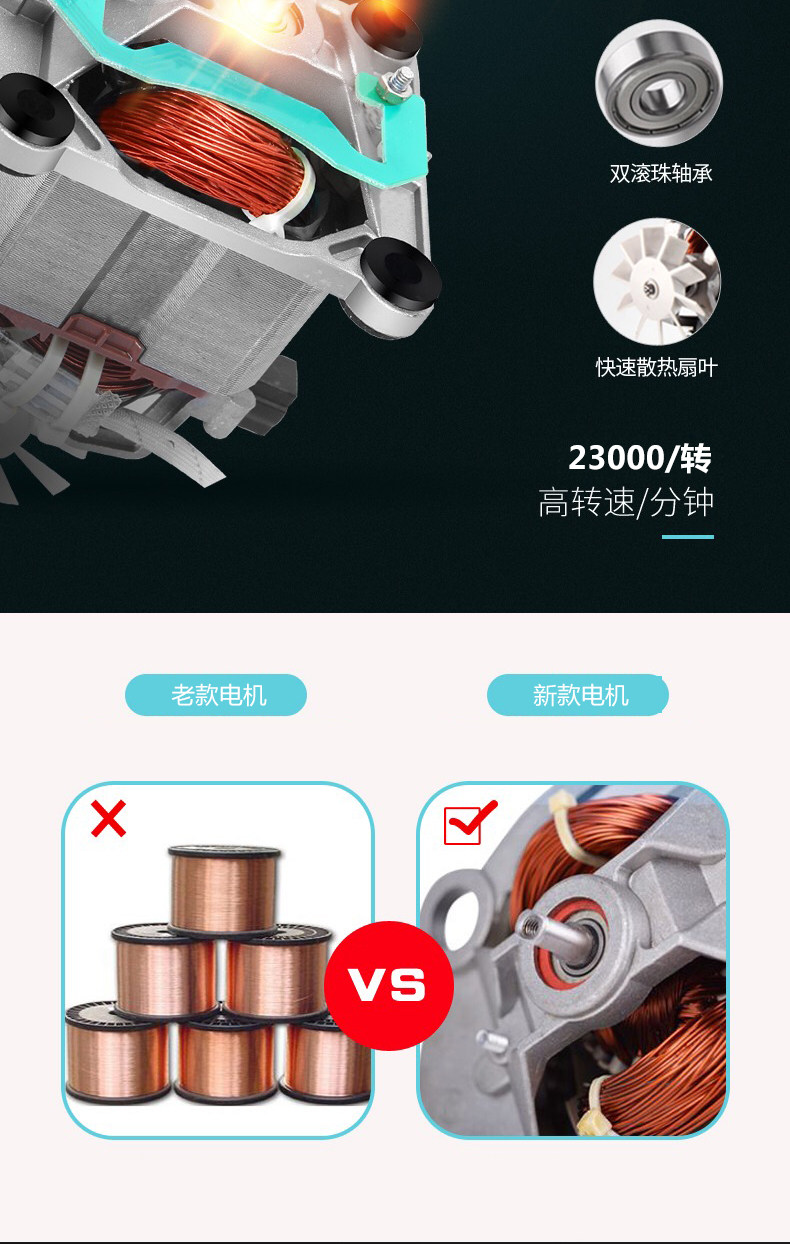 小太阳 多功能破壁机 2L 商用1200w大功率 图4