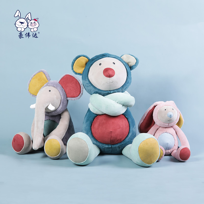 豪伟达 毛绒玩具 抱抱熊 38cm 天猫优惠券折后￥19.9包邮（￥29.9-10）