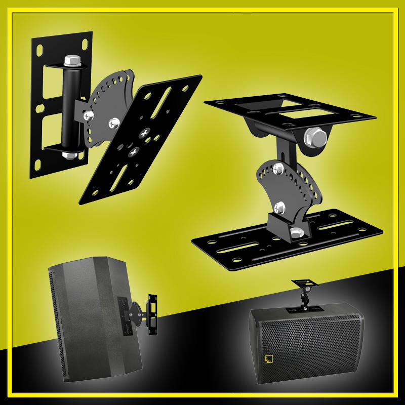 Speaker bracket sound hanger Thickened Professional card wrap Surround Box Wall-mounted KTV Stage Speaker Accessories Wall Mount-Taobao