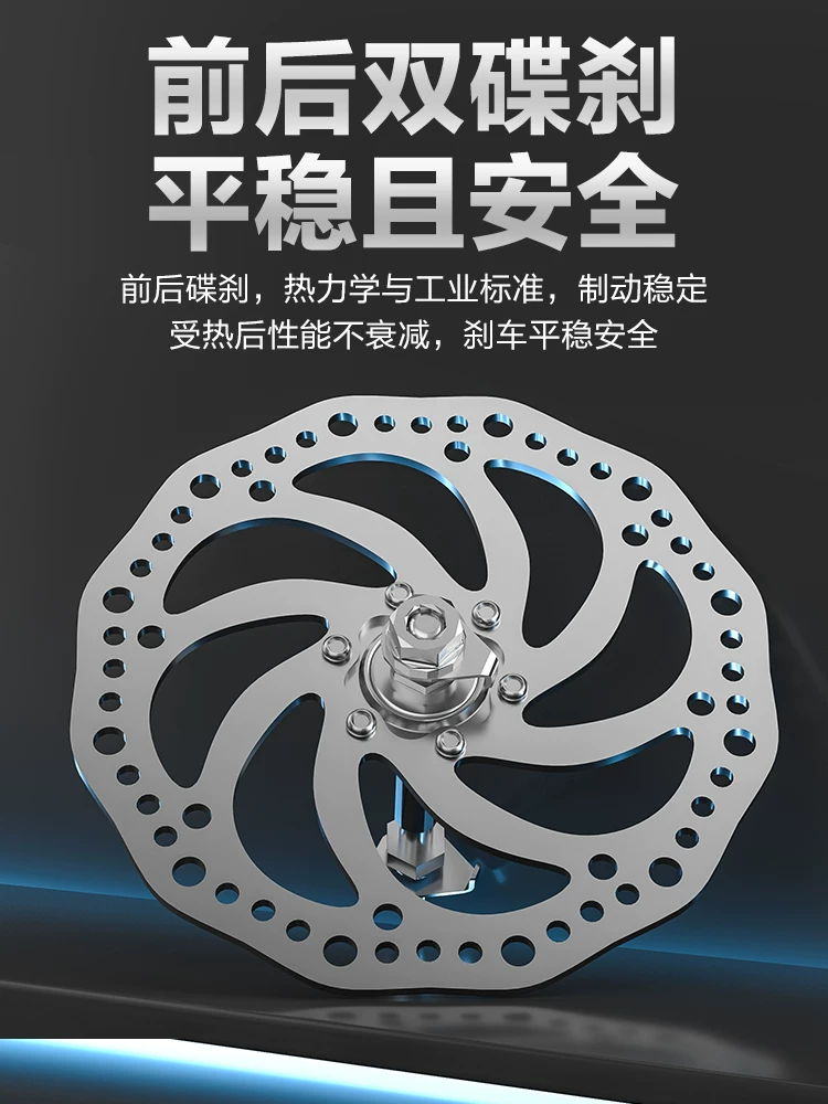 Phoenix, mountain shock-absorbing children's bicycle with brake system for boys for students disc brake, 6-8-15 years, for teenagers