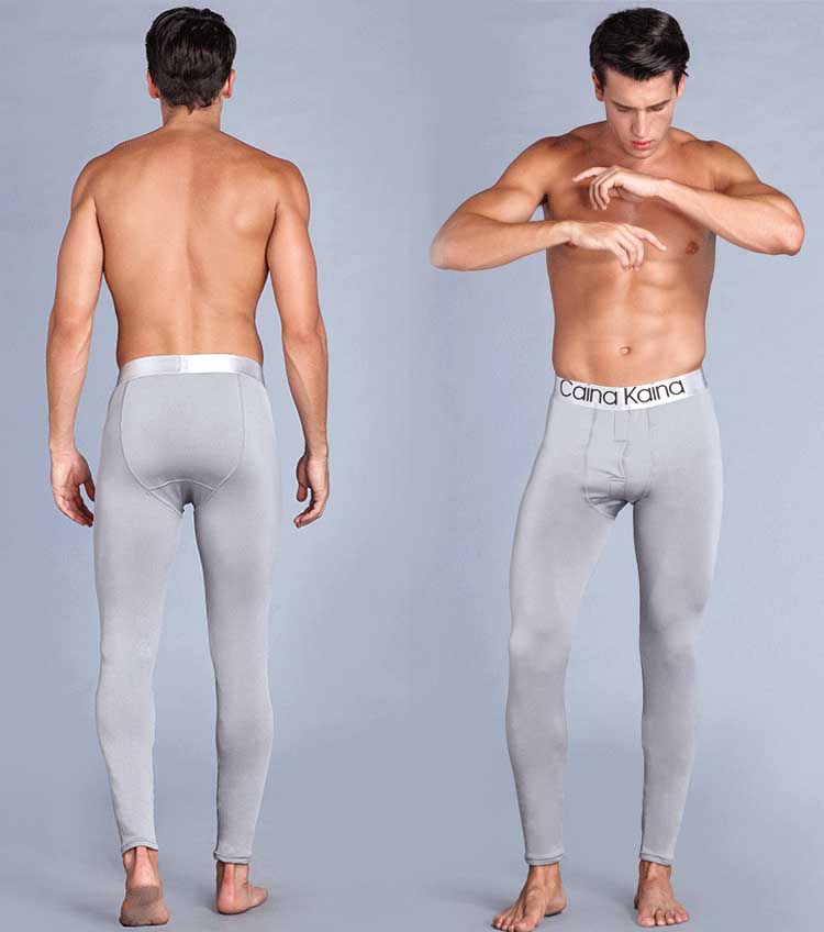 Mùa thu và mùa đông nam quần mỏng mùa thu cotton đơn mảnh quần legging ấm quần cộng với quần nhung dày co giãn quần giữ nhiệt cao cấp nam nữ